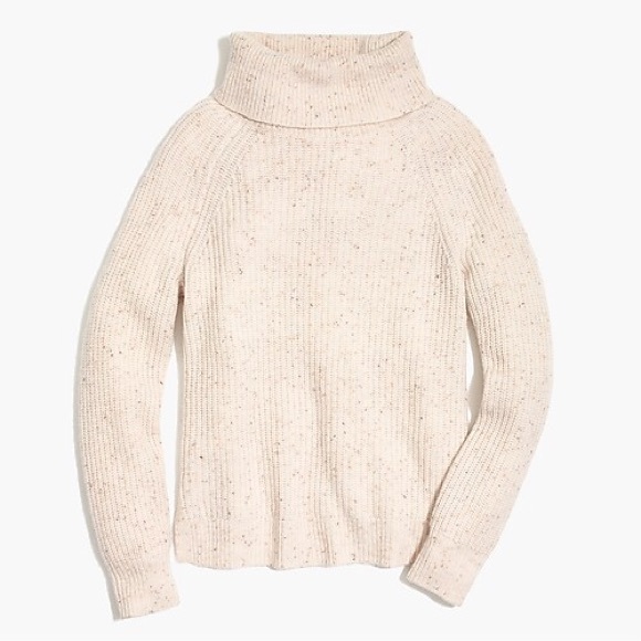 J Crew Factory Donegal Turtleneck 